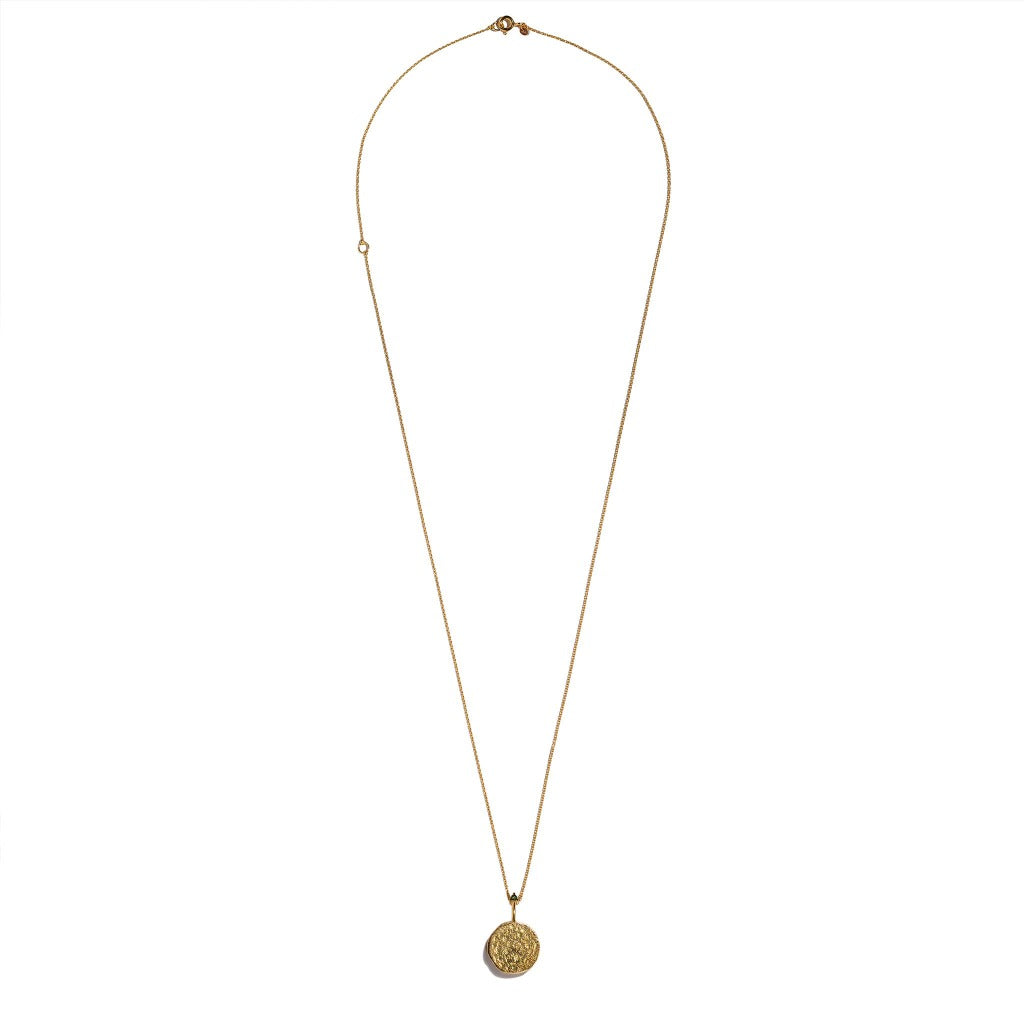 Aries Zodiac Necklace | Gold